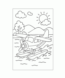 Ausmalbild-Flugzeug_010