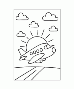 Ausmalbild-Flugzeug_014