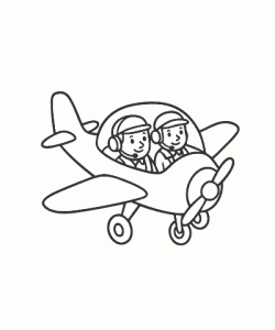 Ausmalbild-Flugzeug_016