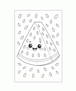 Ausmalbild-Fruechte_008_Wassermelone