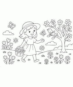 Ausmalbild-Fruehling_002