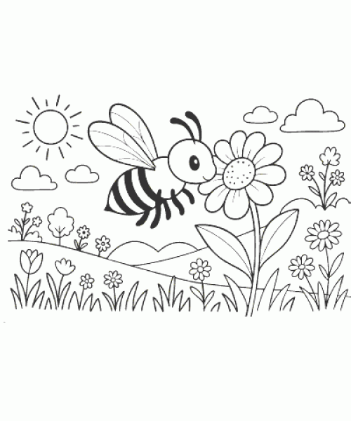 Ausmalbild-Fruehling_010