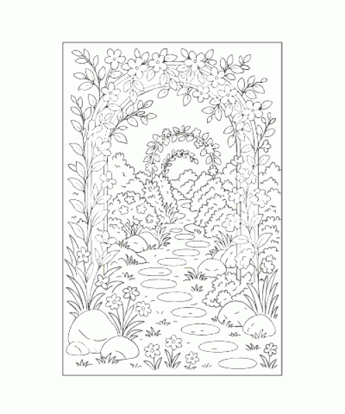 Ausmalbild Fruehling 031