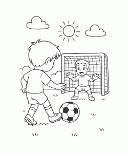Ausmalbild-Fussball-004