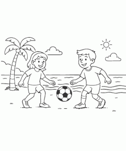 Ausmalbild-Fussball-014