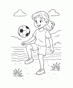 Ausmalbild-Fussball-015