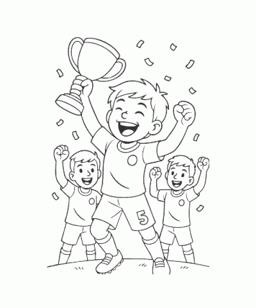 Ausmalbild-Fussball-019