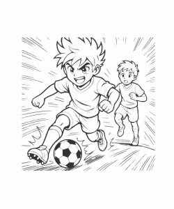Ausmalbild-Fussball-021