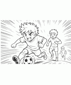 Ausmalbild-Fussball-023