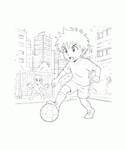 Ausmalbild-Fussball-025