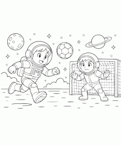 Ausmalbild-Fussball-028