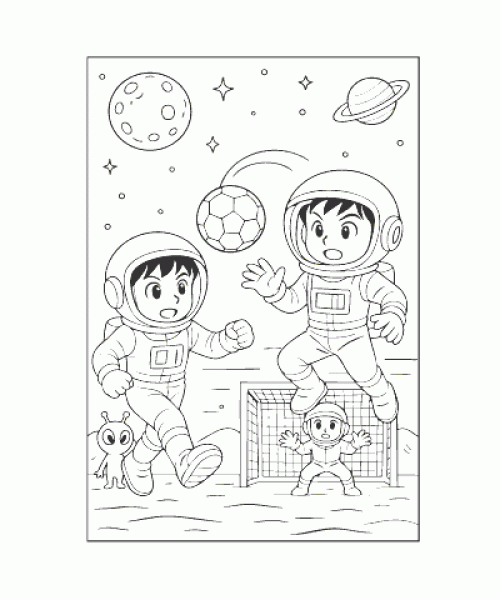 Ausmalbild-Fussball-030