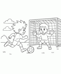 Ausmalbild-Fussball-034