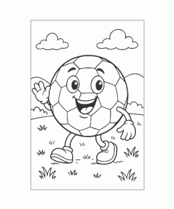 Ausmalbild-Fussball-040