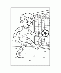 Ausmalbild-Fussball-042