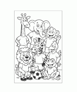 Ausmalbild-Fussball-046