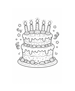 Ausmalbild zwei Kinder mit Luftballon