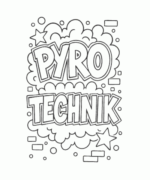 Ausmalbild Graffiti 017