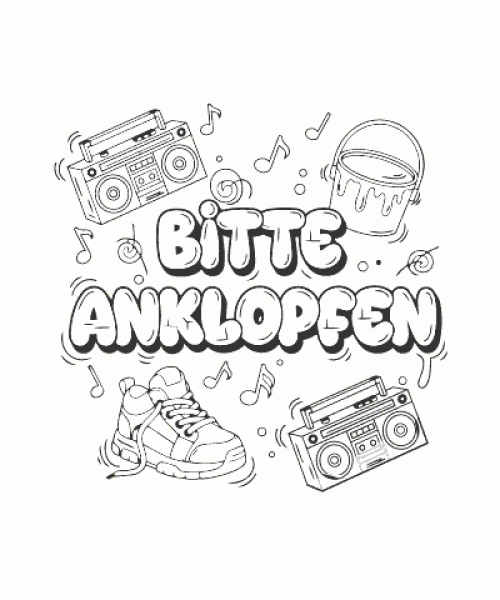 Ausmalbild Graffiti 045