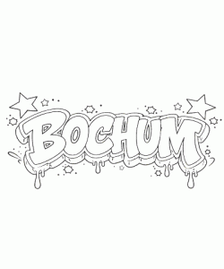 Ausmalbild Graffiti 048