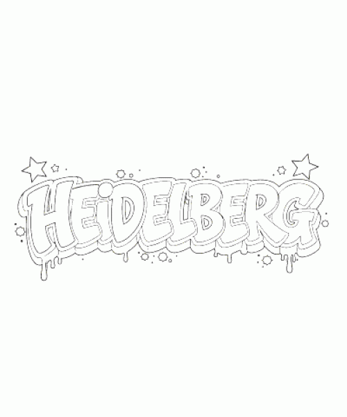 Ausmalbild Graffiti 060