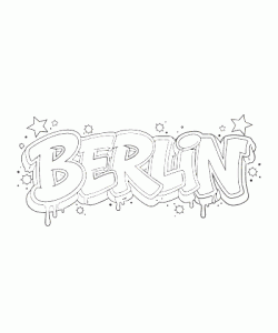 Ausmalbild Graffiti 063