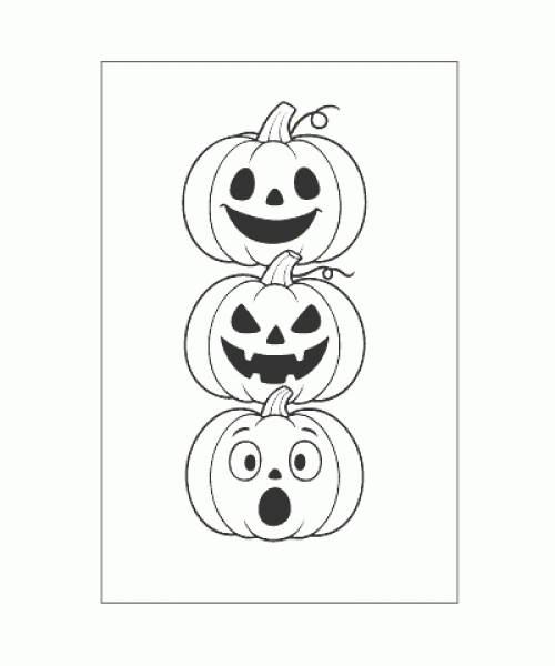 Ausmalbild Halloween 028