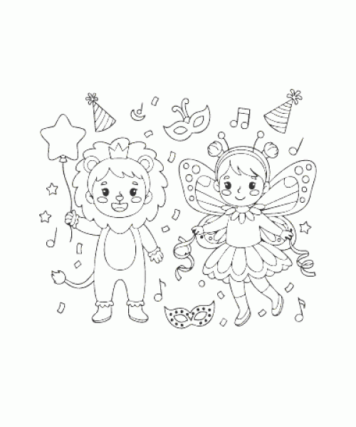 Ausmalbild Halloween 036