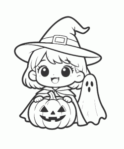 Ausmalbild Halloween 039