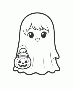 Ausmalbild Halloween 042