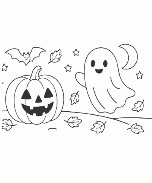 Ausmalbild Herbst 009