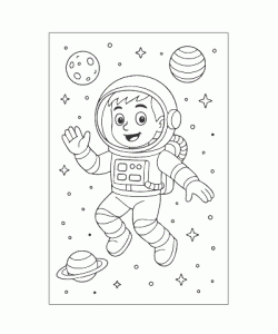 Ausmalbild Jungs 004