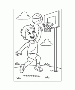 Ausmalbild Jungs 014