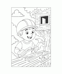 Ausmalbild Jungs 017