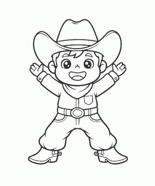 Ausmalbild Jungs 024