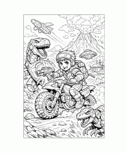 Ausmalbild Jungs 027