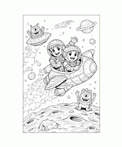 Ausmalbild Jungs 030