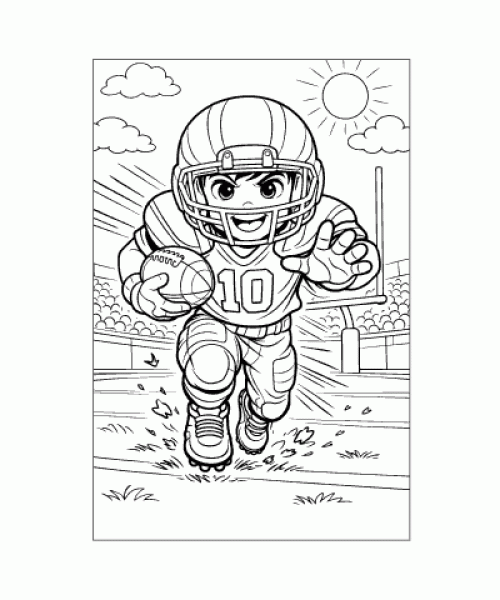 Ausmalbild Jungs 040