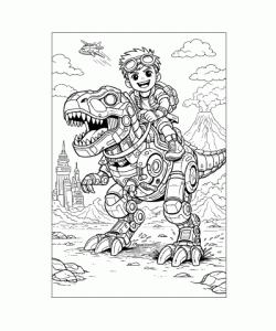 Ausmalbild Jungs 041