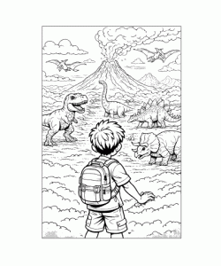 Ausmalbild Jungs 043