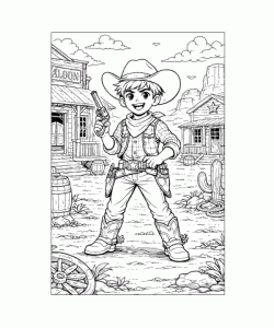 Ausmalbild Jungs 046