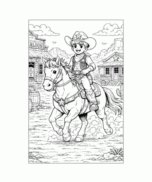 Ausmalbild Jungs 047