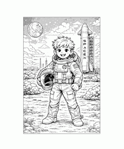 Ausmalbild Jungs 048