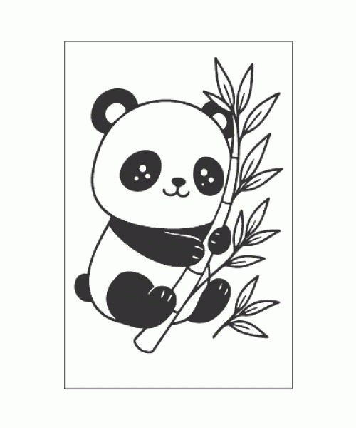 Ausmalbild Kawaii 006