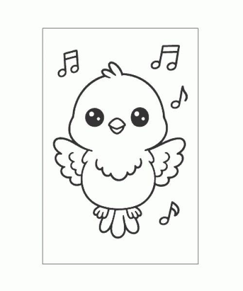 Ausmalbild Kawaii 013