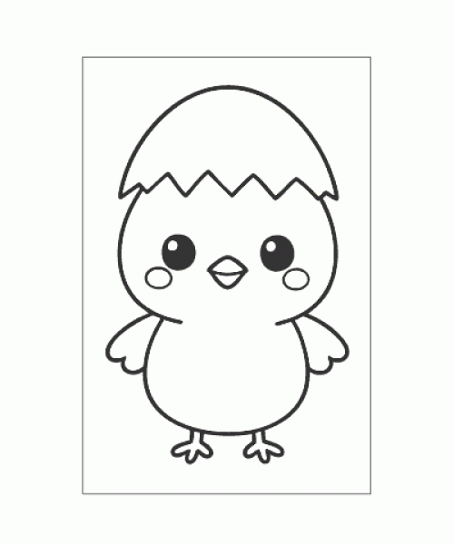 Ausmalbild Kawaii 015