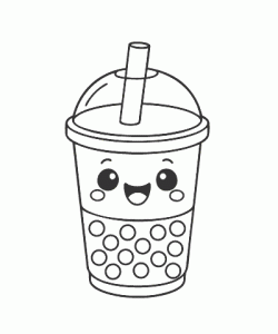 Ausmalbild Kawaii 049