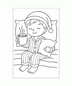 Ausmalbild Lifestyle 001