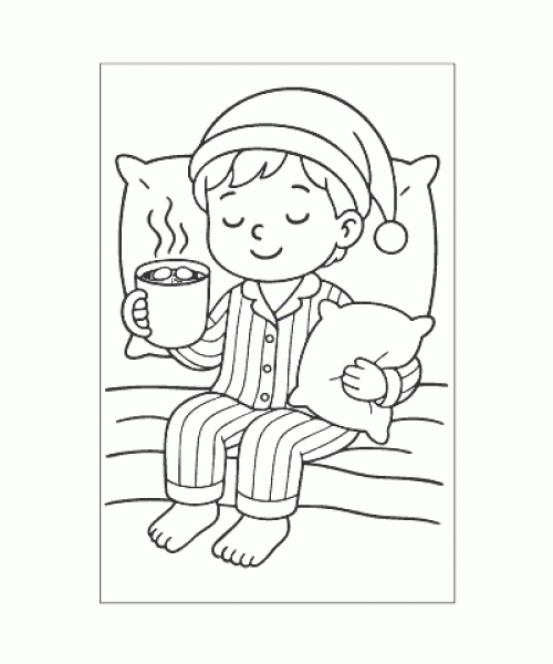 Ausmalbild Lifestyle 001