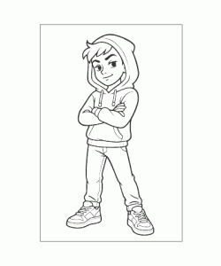 Ausmalbild Lifestyle 002